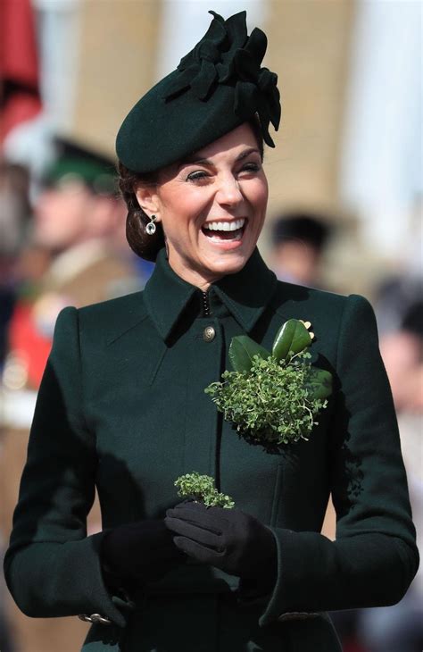Kate Middleton 1st Battalion Irish Guards St Patricks Day Parade In