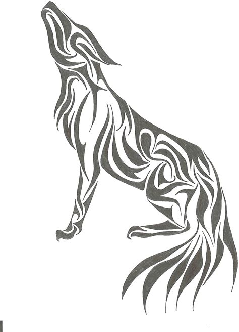 Tribal Wolf By Insanitysblessing On Deviantart