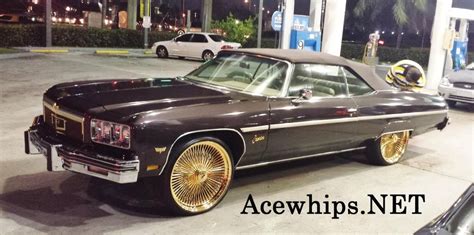 Ace 1 Brown Chevy Vert On 24 Gold Daytons