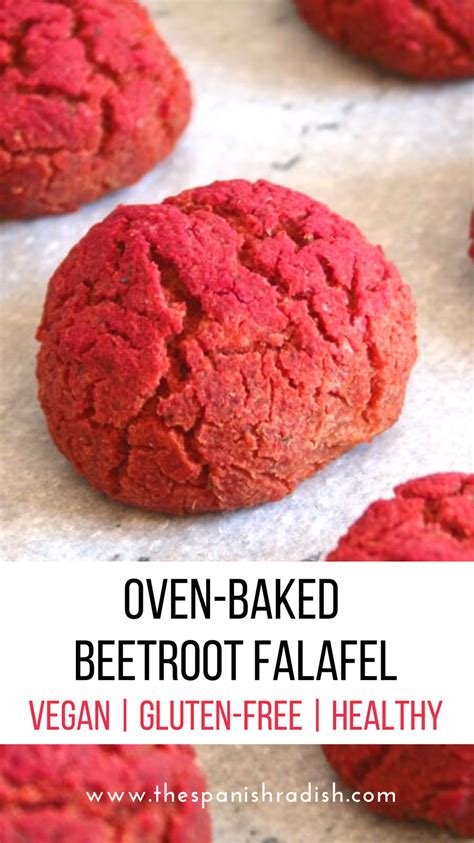 Easy Baked Beetroot Falafel Recipe Vegan And Gluten Free Recipe In