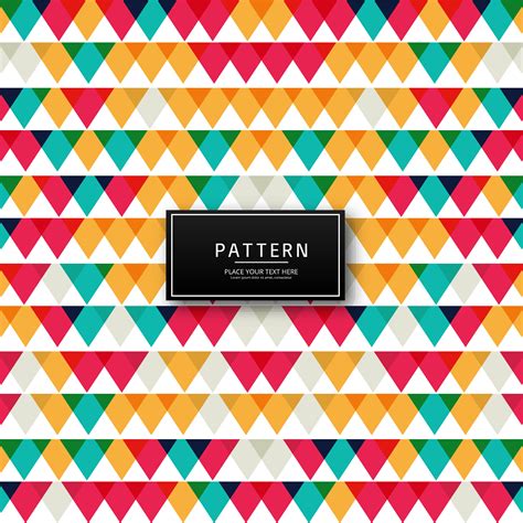 Geometric Colorful Pattern Background Illustration 246095 Vector Art At