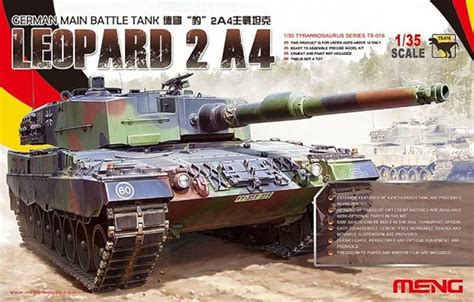 Meng Leopard German Main Battle Tank Model Kit Toys And Games