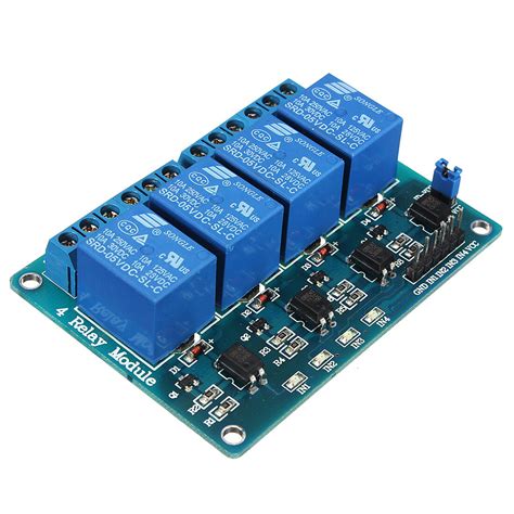 Geekcreit® 5v 4 Channel Relay Module For Arduino Pic Arm Dsp Avr Msp430