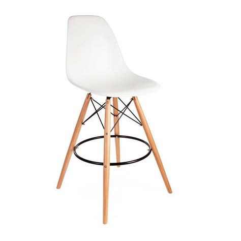 Charles Eames Bar Stool With Eiffel Legs 27 Inches Wazo Furniture