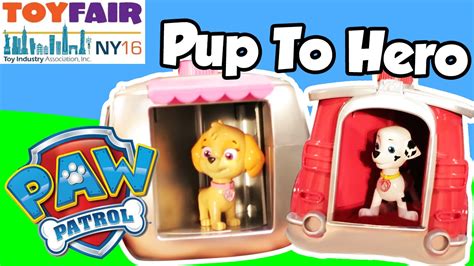 Paw Patrol Pup To Hero Playsets With Marshall And Skye Dog House