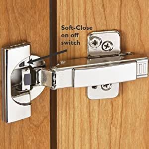 They provide top of the range also as clever mounting and adjustment capabilities. Amazon.com: Blum Soft-Close 110Ã‚Â° BLUMotion Clip Top Inset Hinges for Frameless Cabinets by ...