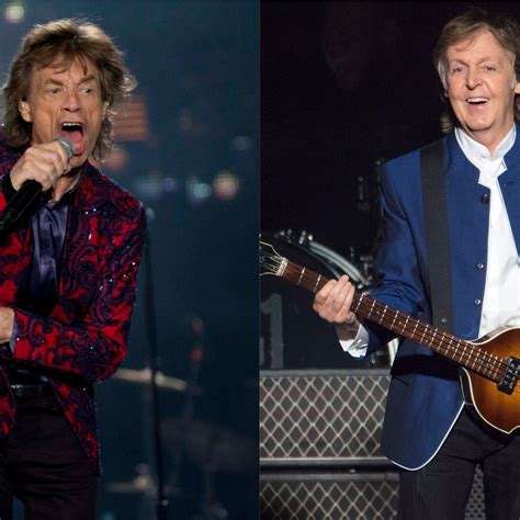 Mick Jagger Vs Paul Mccartney “una Banda Todavía Hace Conciertos La Otra Ya No Existe