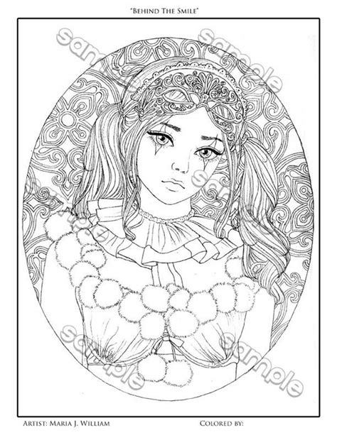 Girl Clown Coloring Pages Coloring Pages