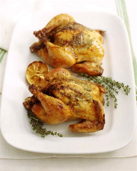 For More Generous Portions Cook One Hen Per Person If You Do Use Two