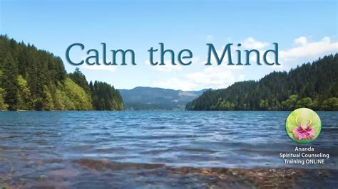 Calm The Mind A Guided Meditation Youtube