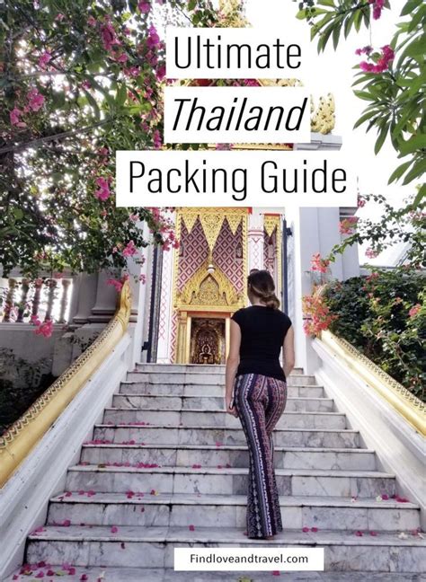 Ultimate Thailand Packing Guide What To Pack For Thailand List