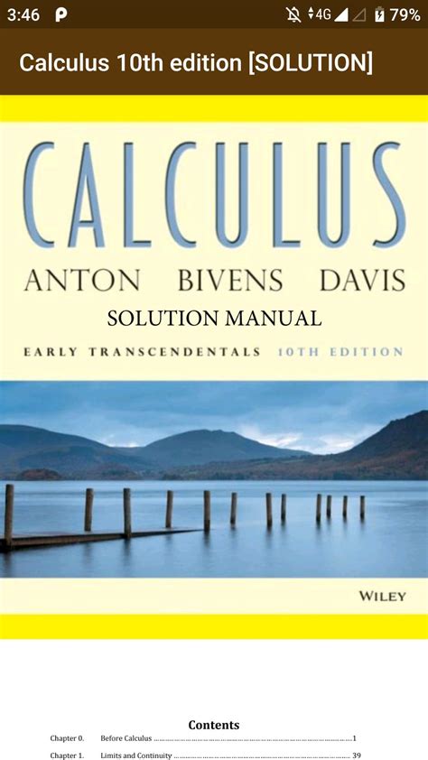 Descarga De Apk De Calculus Solution 10th Editon Para Android