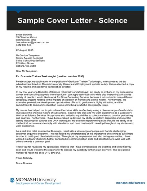 How To Write Cover Letter Scientific Journal