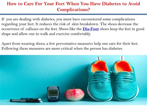 Ppt How To Care For Your Feet When You Have Diabetes To Avoid Complications Powerpoint