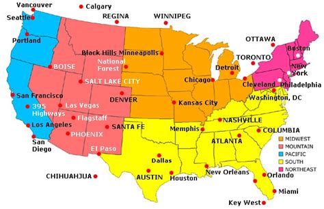 Usa Map Cities Download Oppidan Library