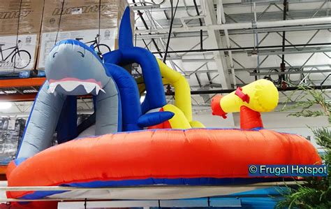 Happy Hop Shark Cave Adventure Inflatable Water Slide Costco Sale