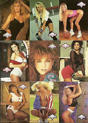 Bench Warmers Series Full Set Of Models Actresses Pin Ups Ebay