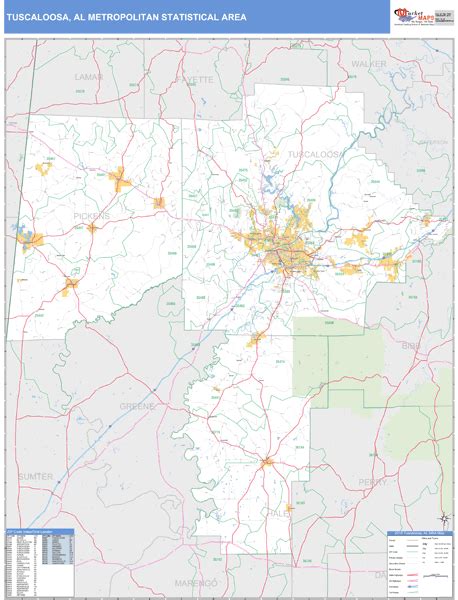 Tuscaloosa Zip Code Map