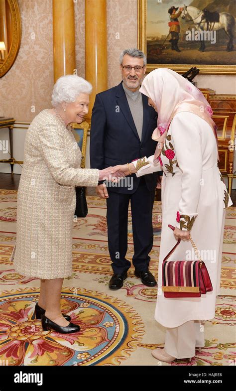 Queen Elizabeth Ii Meets The Ambassador Of Iran His Excellency Mr Hamid
