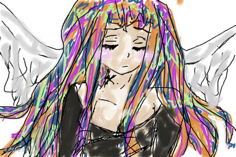 Colorful ← An Anime Speedpaint Drawing By Krazykim Queeky Draw And Paint