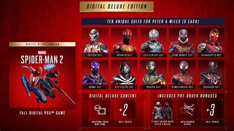 The 10 Marvels Spider Man 2 Digital Deluxe Edition Suits 54 Off