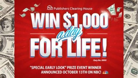 Rsvp three star rewards vip elite exclusive prize. PCH Win $1,000 a Day for Life Sweepstakes - Win $1,000,000