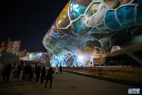 화려한 빛의 축제 Ddp ‘서울라이트 개막