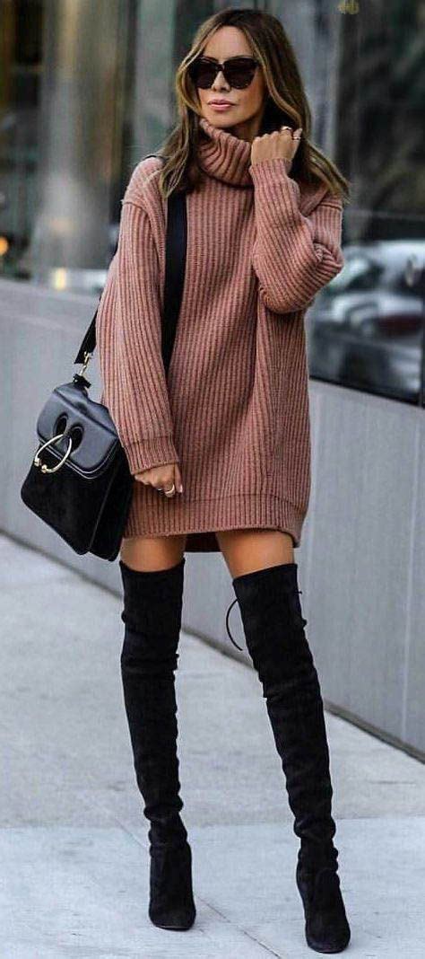 39 Trendy Coziest Sweater Dress Outfit Ideas For Women Eazy Glam