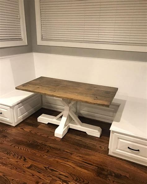 Pure 42 x 22 rectangular coffee table. A rectangle pedestal table to perfectly fit their space! I ...
