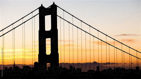 Golden Gate Bridge Silhouette By Thomas Hawk Stocksy United