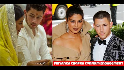 Priyanka Chopra And Nick Jonas Officially Confirm Engagement Priyanka