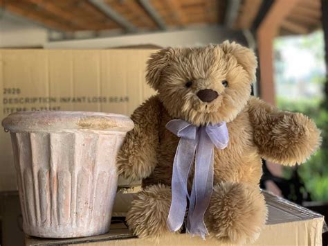 Grieving Mom Creates Weighted Teddy Bears To Comfort Others Suffering