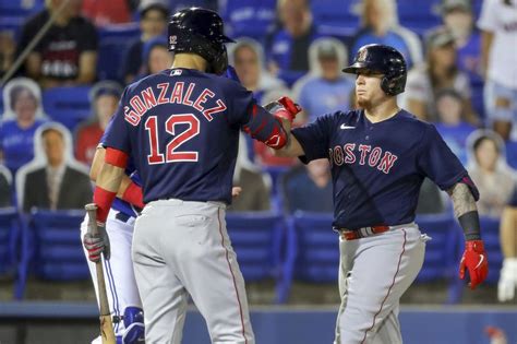 Boston Red Sox Notebook Christian Vázquez Breaks Six Week Homerless