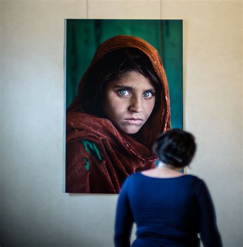 Staring At The Afghan Girl Portrait I Wanted To Capture Th… Flickr
