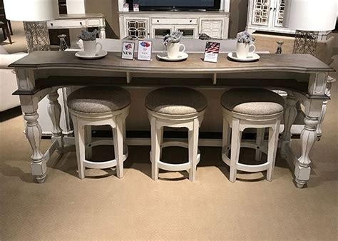 Maybe you would like to learn more about one of these? Magnolia Manor 4 Piece Console Table Set in Antique White ...