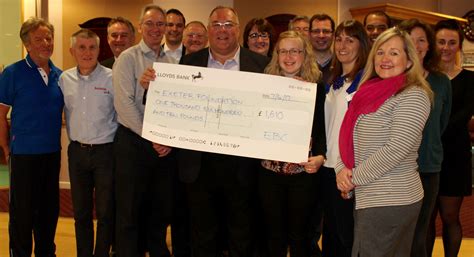 Business Club Helps Exeter Good Causes The Exeter Daily