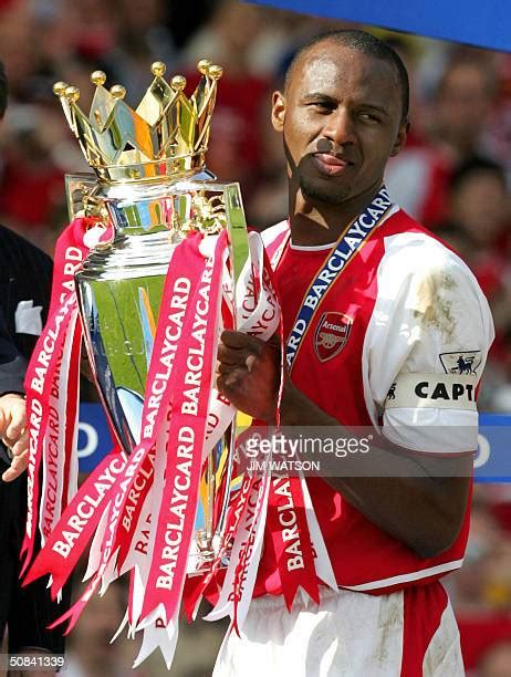 Patrick Vieira Trophy Photos And Premium High Res Pictures Getty Images