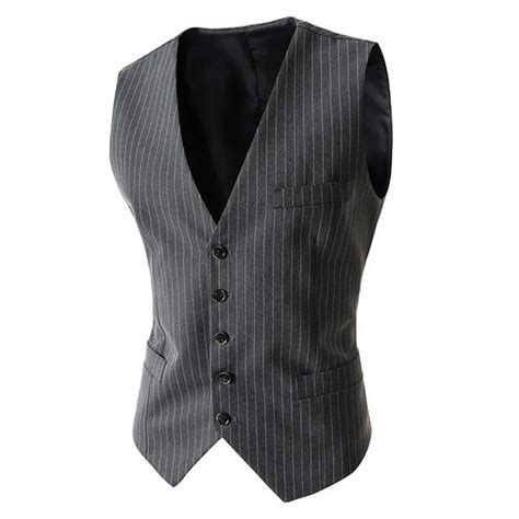 Zogaa New Arrival Vests For Men Slim Fit Mens Suit Vest Male Waistcoat