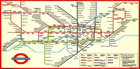 London Underground Map London Underground Map Printable A4
