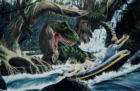 Rex put that impressive array of dental cutlery to work on the hapless lawyer donald gennaro and a fleeing gallimimus, as well as a pair of raptors at the jurassic park imagined how t. The Design Process of Jurassic Park's T. rex - prehistory ...