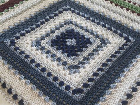 Giant Granny Square Pattern By Daria Nassiboulina Crochet Blanket