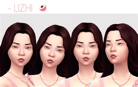 My Sims 4 Blog Face Overlay Collection By Heihu 4fd