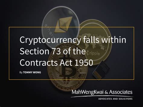 By unisza law student batch 16/17this video is about the effect of mistake as to law. Cryptocurrency falls within Section 73 of the Contracts ...