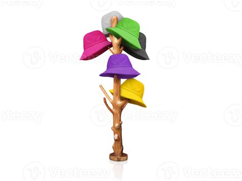 Hat Hanging On A Coat Hanger Pole Isolated Png Transparent 29730237 Png