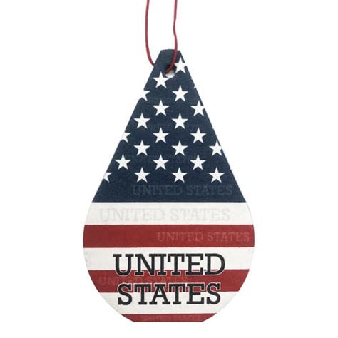 Laden sie die farbschemen aller nationalflaggen gratis herunter. Lufterfrischer USA Länderflagge - BalkanKing.ch - Balkan Shop