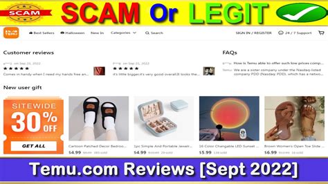 Temu Shopping Reviews Sept With Proof SCAM Or LEGIT Temu Com Reviews YouTube