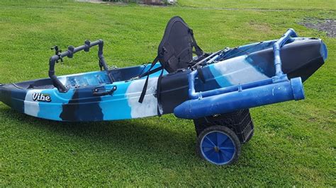 Kayak Mods Diy Outriggers And Crate Dolly In 2021 Kayak