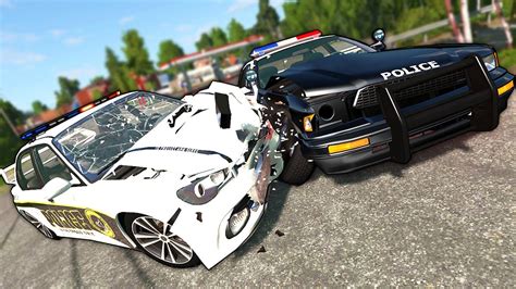 Spycakes And I Became Terrible Police And Crashed Cars Beamng