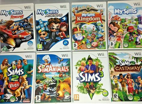 Wii Sims Games My Sims Kingdomracingsimanimalspets 2 Etc Pick A