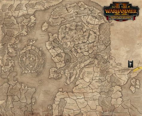 Mortal Empires Map Warhammer 2 Kopbirthday